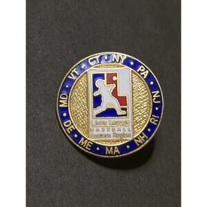 Vintage Little League Baseball Lapel Pin Eastern Region